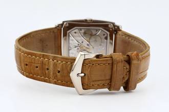 Thumbnail von Patek Philippe Gondolo White Gold With Salmon Dial - With Papers - 5124G-001 2011