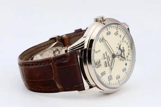 Thumbnail von Patek Philippe Perpetual Calendar White Gold - Ivory Dial - With Papers - 5320G-001 2019