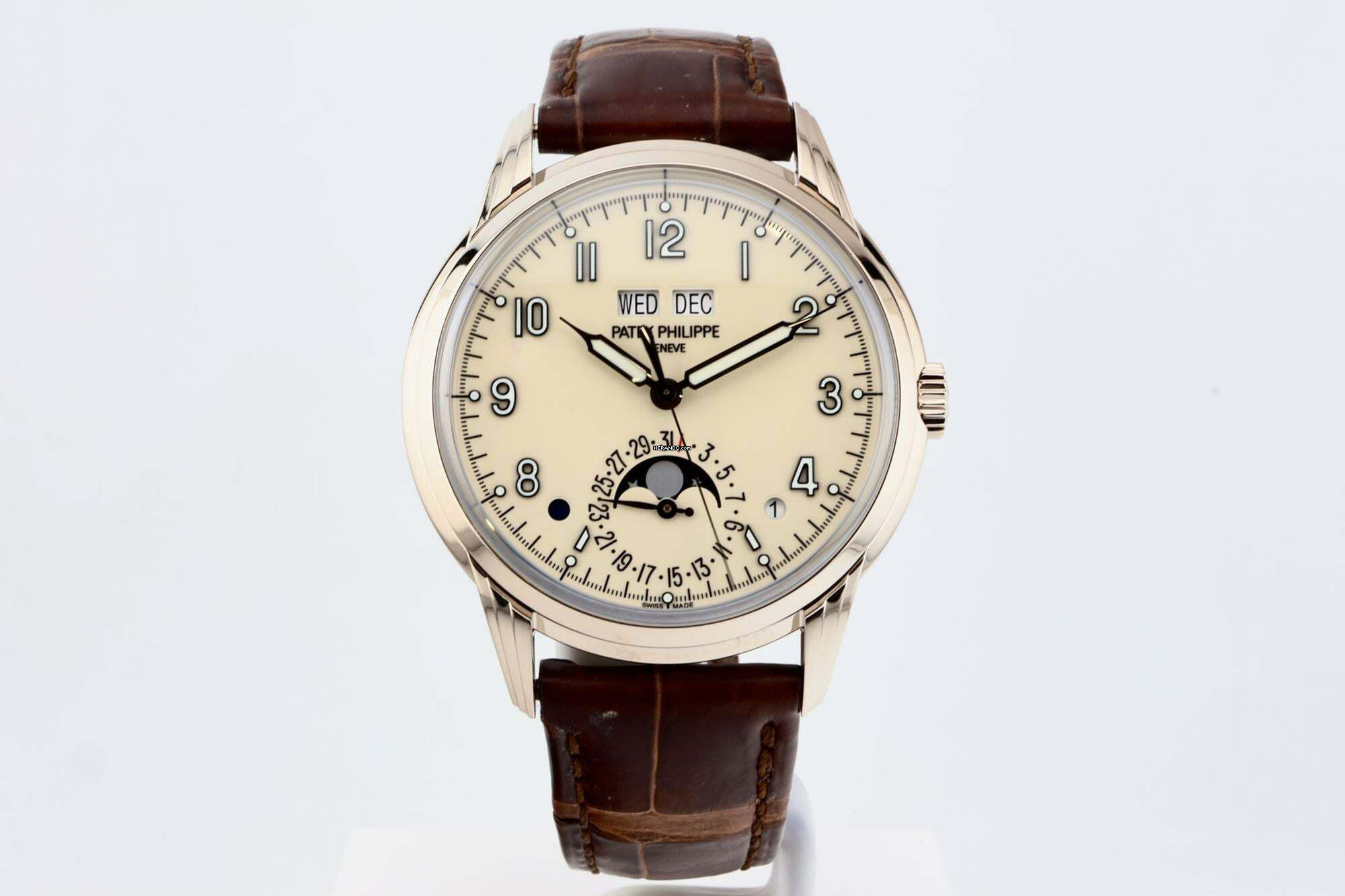  Patek Philippe Perpetual Calendar White Gold - Ivory Dial - With Papers - 5320G-001 2019 