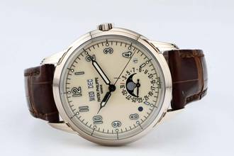 Thumbnail von Patek Philippe Perpetual Calendar White Gold - Ivory Dial - With Papers - 5320G-001 2019