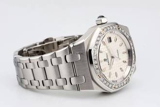 Thumbnail von Audemars Piguet Royal Oak Lady Diamond Bezel - 24 Months Warranty 77321ST.ZZ.1230ST.01 2009