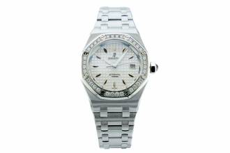 Thumbnail von Audemars Piguet Royal Oak Lady Diamond Bezel - 24 Months Warranty 77321ST.ZZ.1230ST.01 2009