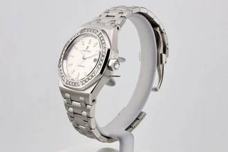 Thumbnail von Audemars Piguet Royal Oak Lady Diamond Bezel - 24 Months Warranty 77321ST.ZZ.1230ST.01 2009