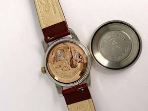 Thumbnail von Omega Seamaster Calendar Automatic Automatik Vintage Rose Gold Plated 2849 2849