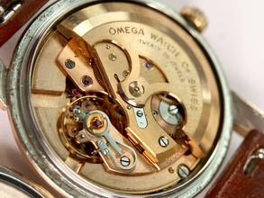 Thumbnail von Omega Seamaster Calendar Automatic Automatik Vintage Rose Gold Plated 2849 2849