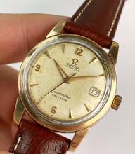 Thumbnail von Omega Seamaster Calendar Automatic Automatik Vintage Rose Gold Plated 2849 2849