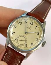 Thumbnail von Omega Classic Vintage Stahl 30T2 35mm Rail Track Dial 2383 2383