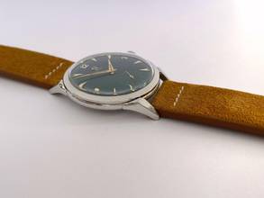 Thumbnail von Omega Classic Serviced Vintage Custom Green Dial 2605 2605