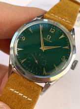 Thumbnail von Omega Classic Serviced Vintage Custom Green Dial 2605 2605