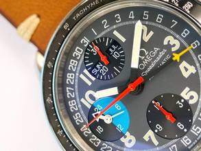 Thumbnail von Omega Speedmaster Serviced Speedmaster Vintage Automatic Automatik Triple Date MK40 3820 3820