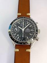 Thumbnail von Omega Speedmaster Vintage Automatic Automatik Triple Date FULL SET Serviced 38205000 38205000