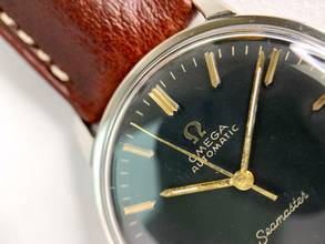 Thumbnail von Omega Seamaster Serviced Seamaster Automatic Automatik Vintage Black Restored Dial 165001 165001