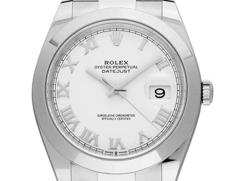  Rolex Datejust 41 Ref.126300 2024 Full Set wie Neu Datejust Stahl 