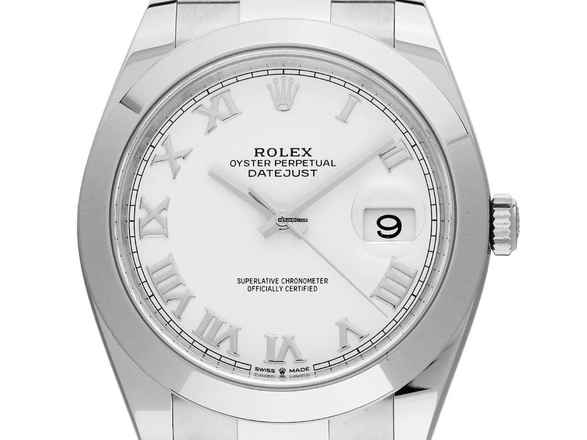  Rolex Datejust 41 Ref.126300 2024 Full Set wie Neu Datejust Stahl 