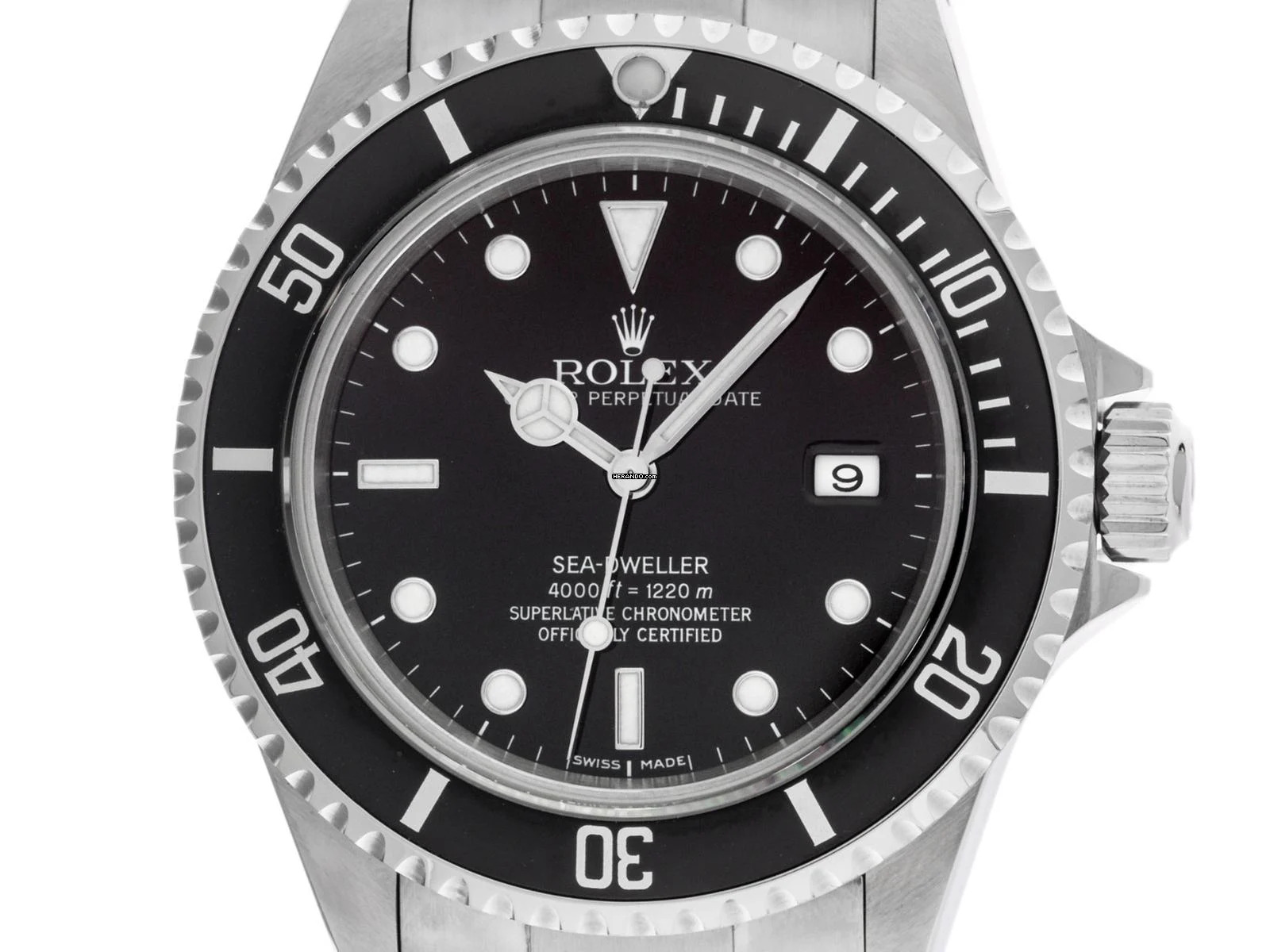  Rolex Sea-Dweller 4000 Ref.16600 2001 Full Set wie Neu Vintage Sea-Dweller Flat 4 