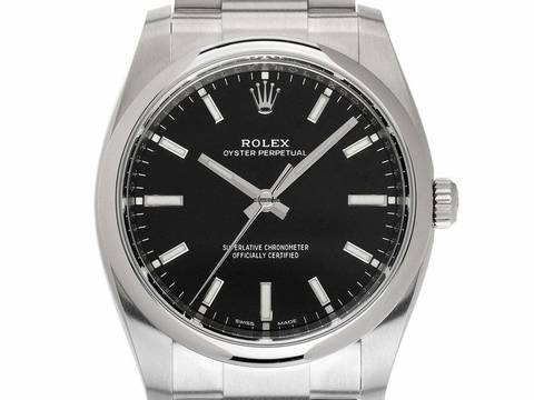  Rolex Oyster Perpetual 34 Ref.114200 2018 Full Set wie Neu Vintage Oyster Perpetual Stahl 