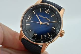 Thumbnail von Audemars Piguet Code 11.59 18k Rose Gold blue black dial