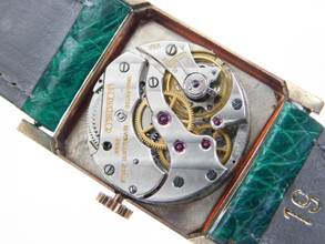 Thumbnail von Jaeger-LeCoultre Classic Le Coultre - Rare Vintage 18K Pink Gold - Classic Watch Kaliber 428/2 frühe Le Coultre Herrenuhr