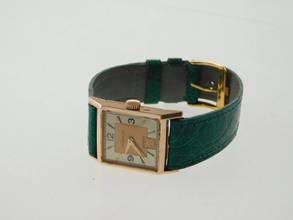 Thumbnail von Jaeger-LeCoultre Classic Le Coultre - Rare Vintage 18K Pink Gold - Classic Watch Kaliber 428/2 frühe Le Coultre Herrenuhr