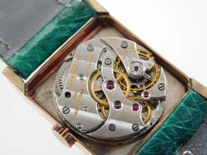 Thumbnail von Jaeger-LeCoultre Classic Le Coultre - Rare Vintage 18K Pink Gold - Classic Watch Kaliber 428/2 frühe Le Coultre Herrenuhr