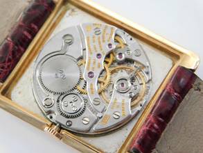 Thumbnail von Vacheron Constantin Tank Ultra Thin 18 Karat Rotgold RARE Kaliber 1003 Handaufzug 4,5mm flach unpolished original condition Rare