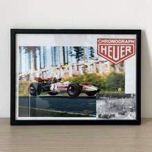 Thumbnail von Heuer Leonidas Autavia 2446H by Jochen Rindt Panda black dial 1969