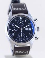 Thumbnail von IWC Fliegeruhr Chronograph Der Fliegerchronograph schwarz Day Date black Pilot Klassiker