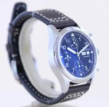 Thumbnail von IWC Fliegeruhr Chronograph Der Fliegerchronograph schwarz Day Date black Pilot Klassiker