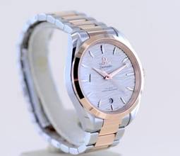 Thumbnail von Omega Seamaster Aqua Terra 150M Stahl Sedna 38 mm grey dial Roségold new B+P