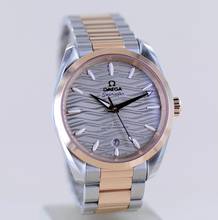 Thumbnail von Omega Seamaster Aqua Terra 150M Stahl Sedna 38 mm grey dial Roségold new B+P
