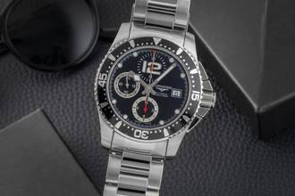 Thumbnail von Longines HydroConquest Hydro Conquest Chronograph Automatik Stahl Ref. L3.644.4 Box