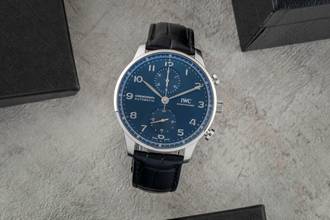 Thumbnail von IWC Portugieser Chronograph Stahl Automatik Herrenuhr Ref. IW371606