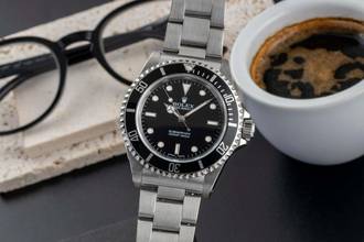 Thumbnail von Rolex Submariner (No Date) Oyster Edelstahl Automatik Herrenuhr Ref. 14060M