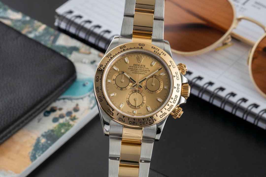  Rolex Daytona Chronograph Stahl / Gold Automatik Herren Ref. 116503 B&P 2019 