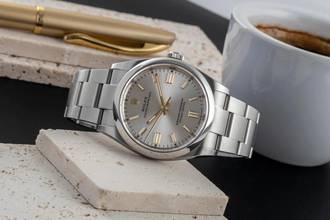 Thumbnail von Rolex Oyster Perpetual 36 Silver Dial Stahl Automatik Ref. 126000 B&P 2022