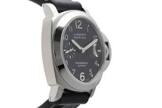 Thumbnail von Panerai Luminor Marina Automatic Edelstahl Automatik Herrenuhr Ref. PAM00164