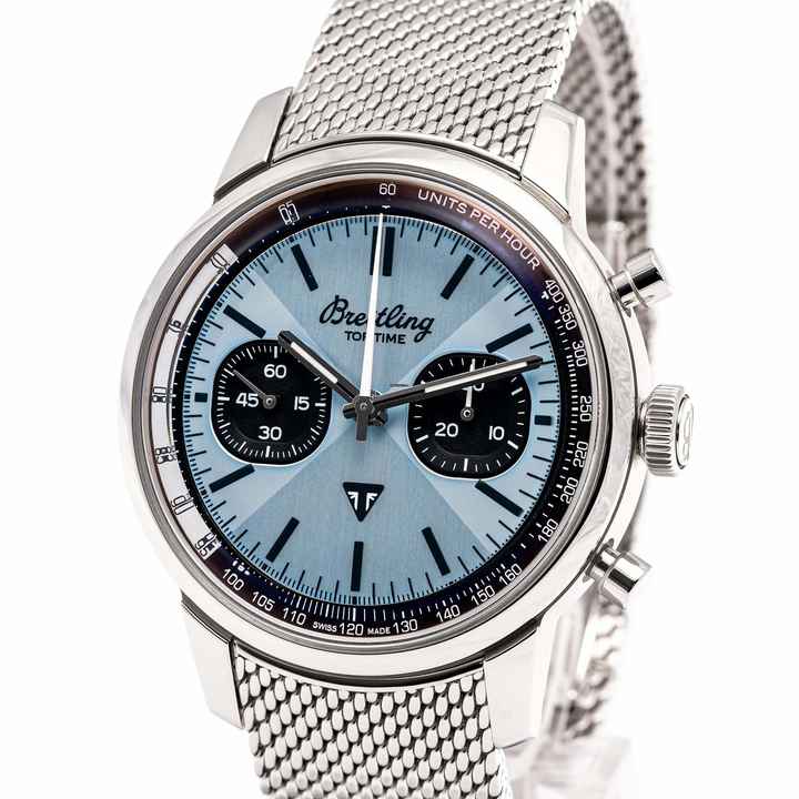  Breitling Top Time B01 Triumph 41 – AB01764A1C1A1 – like NEW – 11/2024 Full Set 