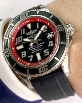 Breitling Superocean 42 Chronometer Automatic Automtik Diver ref A17364 A17364