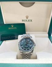 Thumbnail von Rolex Sky-Dweller GREEN JUBILEE WITH BOX AND PAPERS NEW year:2023