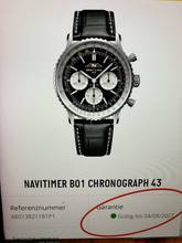 Thumbnail von Breitling Navitimer B01 Chronograph 43 Box + Papiere / super Zustand