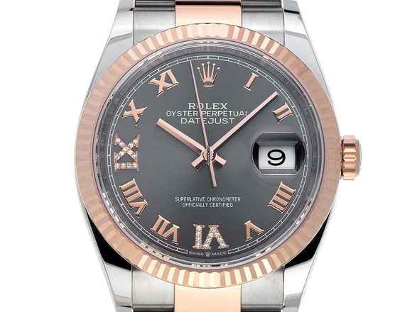  Rolex Datejust 36 Ref.126231 2021 Full Set wie Neu Datejust Diamanten 