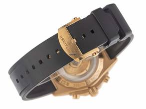 Thumbnail von Breitling Chronomat B01 Ref.RB0134101B1S1 2021 Full Set wie Neu Vintage Chronomat B01 18kt Roségold 180g Kautschuk Faltschließe