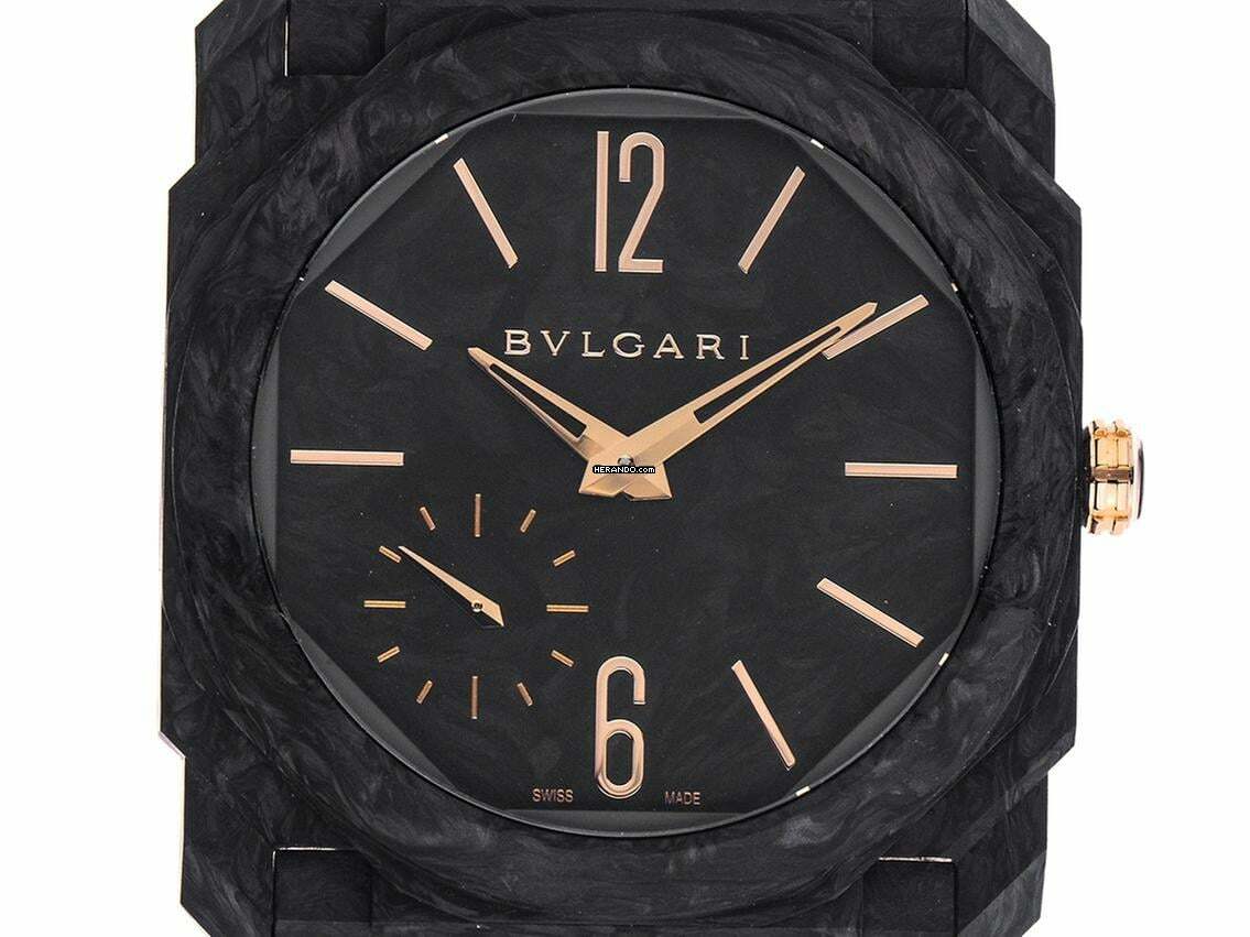  Bulgari Octo Finissimo Ref.103779 2026 Full Set Ungetragen Octo Finissimo Carbon 