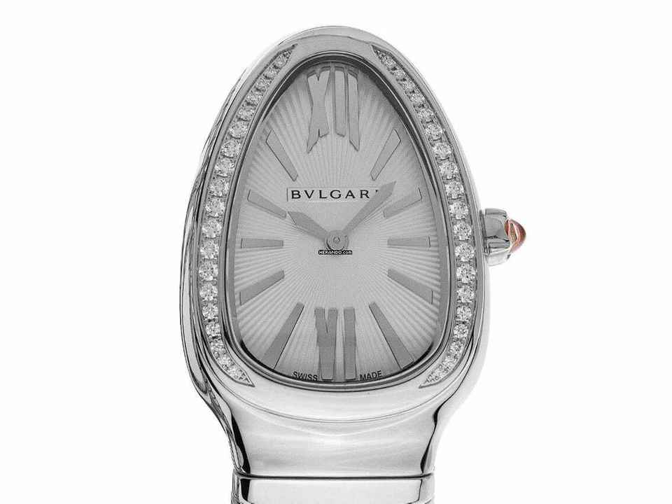  Bulgari Serpenti Tubogas Ref.101910 2026 Full Set Ungetragen Serpenti Tubogas Diamanten 