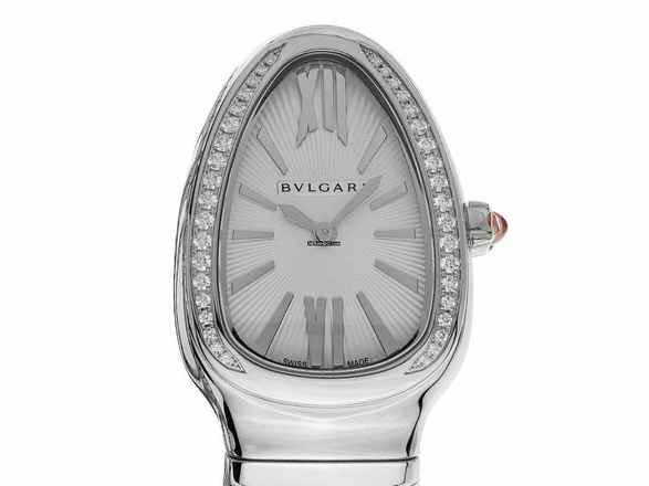  Bulgari Serpenti Tubogas Ref.101910 2026 Full Set Ungetragen Serpenti Tubogas Diamanten 