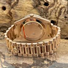 Thumbnail von Rolex Day-Date II Oyster Perpetual Day-Date II Dia - 18kt Roségold - Ref. 218238 Baguette Bezel Aftermarket