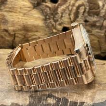 Thumbnail von Rolex Day-Date II Oyster Perpetual Day-Date II Dia - 18kt Roségold - Ref. 218238 Baguette Bezel Aftermarket