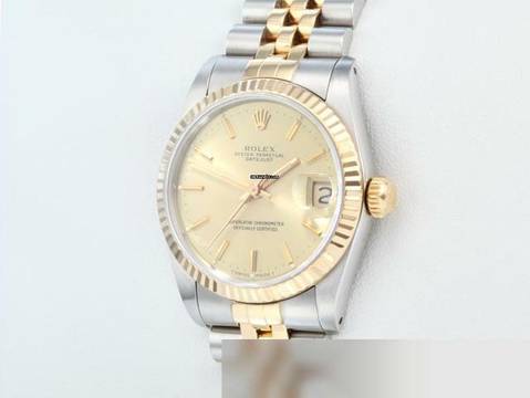  Rolex Datejust 31 31mm 68273 Edelstahl Gelbgold 750 Automatik Stainless Steel 18kt Yellow Gold Jubilé-band Chronometer Oyster 
