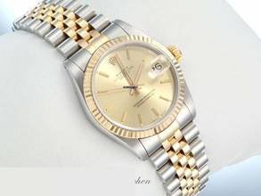 Thumbnail von Rolex Datejust 31 31mm 68273 Edelstahl Gelbgold 750 Automatik Stainless Steel 18kt Yellow Gold Jubilé-band Chronometer Oyster