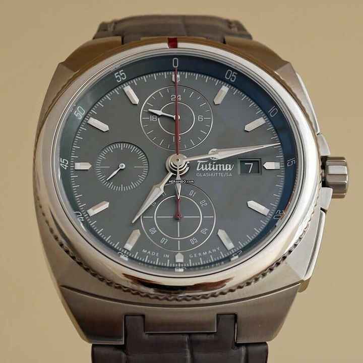  Tutima Saxon One Chronograph NEW FULL SET 